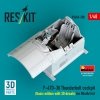 RESKIT RSU48-0588 P-47D-30 Thunderbolt cockpit (Basic edition with 3D decals) for MiniArt kit (3D Printed) (1/48)